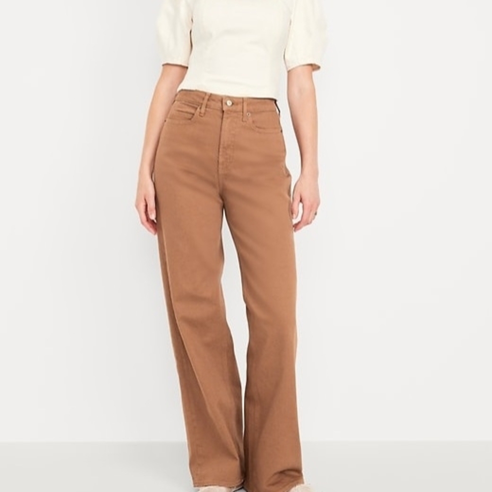 Old Navy High Waisted Wide Leg Jeans